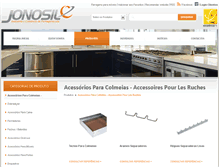 Tablet Screenshot of jonosil.com